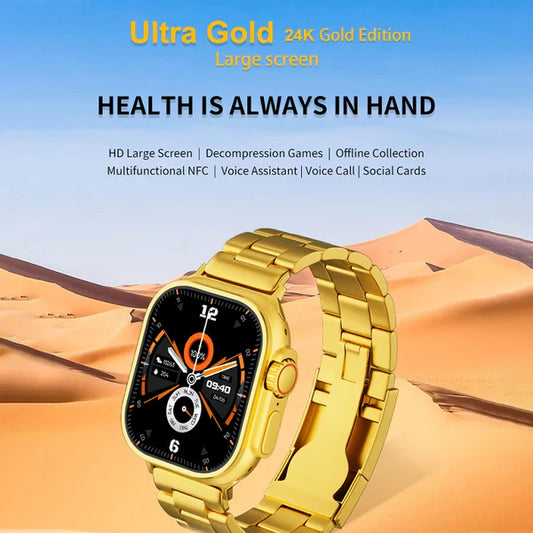 AlMirah Mart™ Gold Ultra Watch – ساعة جولد ألترا
