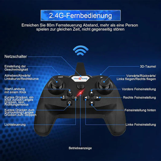 Almirah Mart™LO712 Aeroplane 2.4GHz Remote Controlled