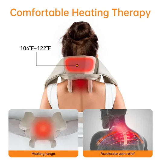 Almirah Mart™ Kneading Massager (Shoulder and Neck) – مدلك عجن للكتف والرقبة